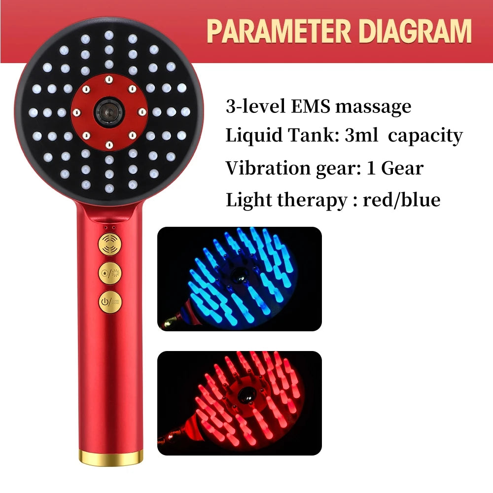 Electric Red Light Massage Comb