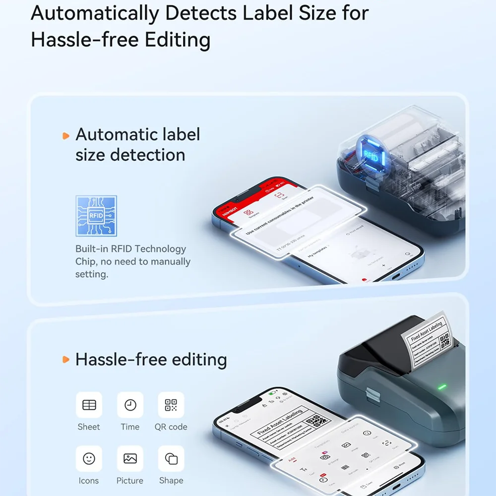 NIIMBOT B1 Portable Label Printer