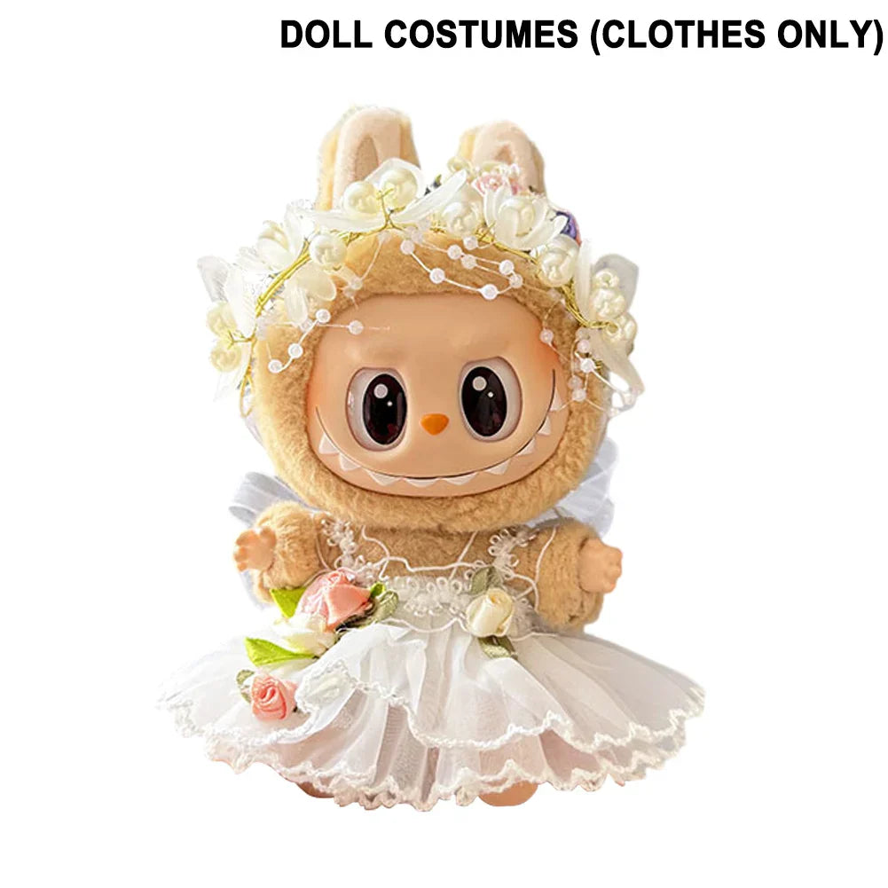 PopMart Labubu Plush Doll Clothes Set