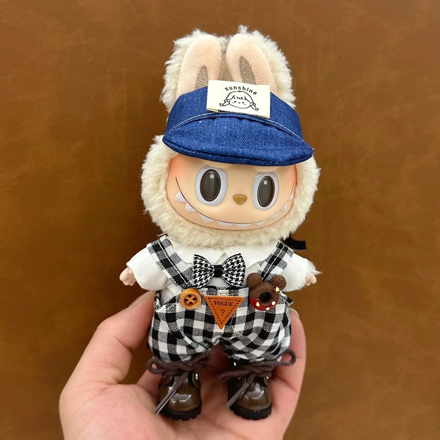 POP MART Labubu Doll 17cm Skirt Outfit Set