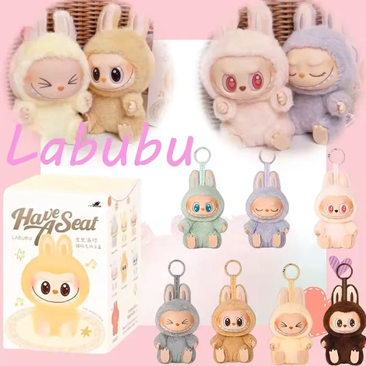 PopMart Labubu Cardiac Macaron Mini Doll Gift