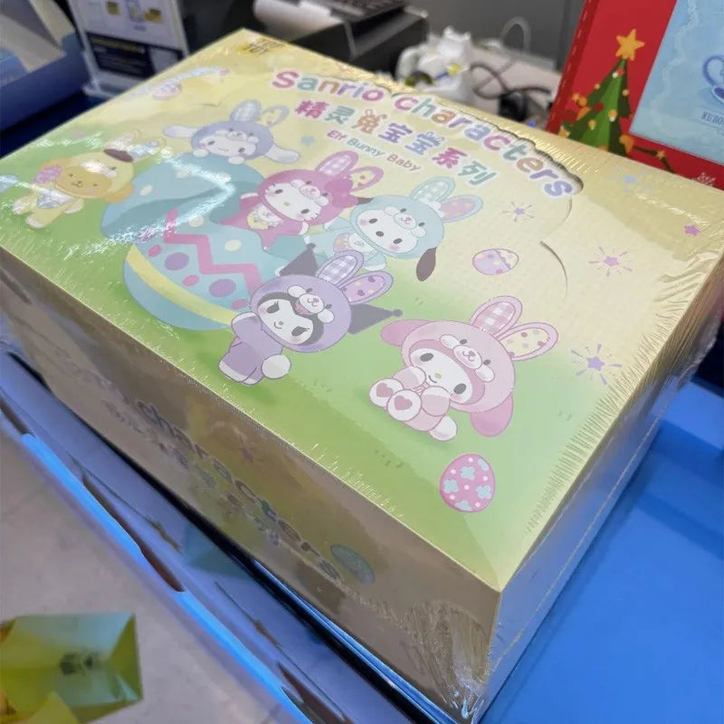 POP MART Labubu Doll Sanrio Elf Bunny Box