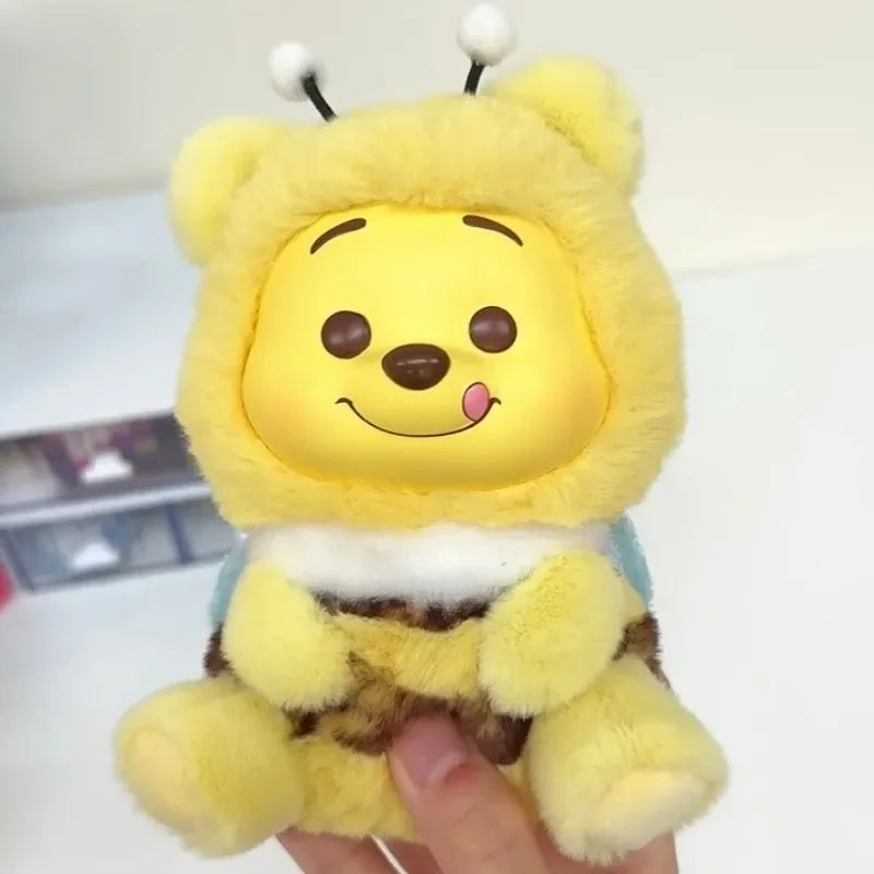POP MART Labubu Doll Winnie Pooh Blind Box