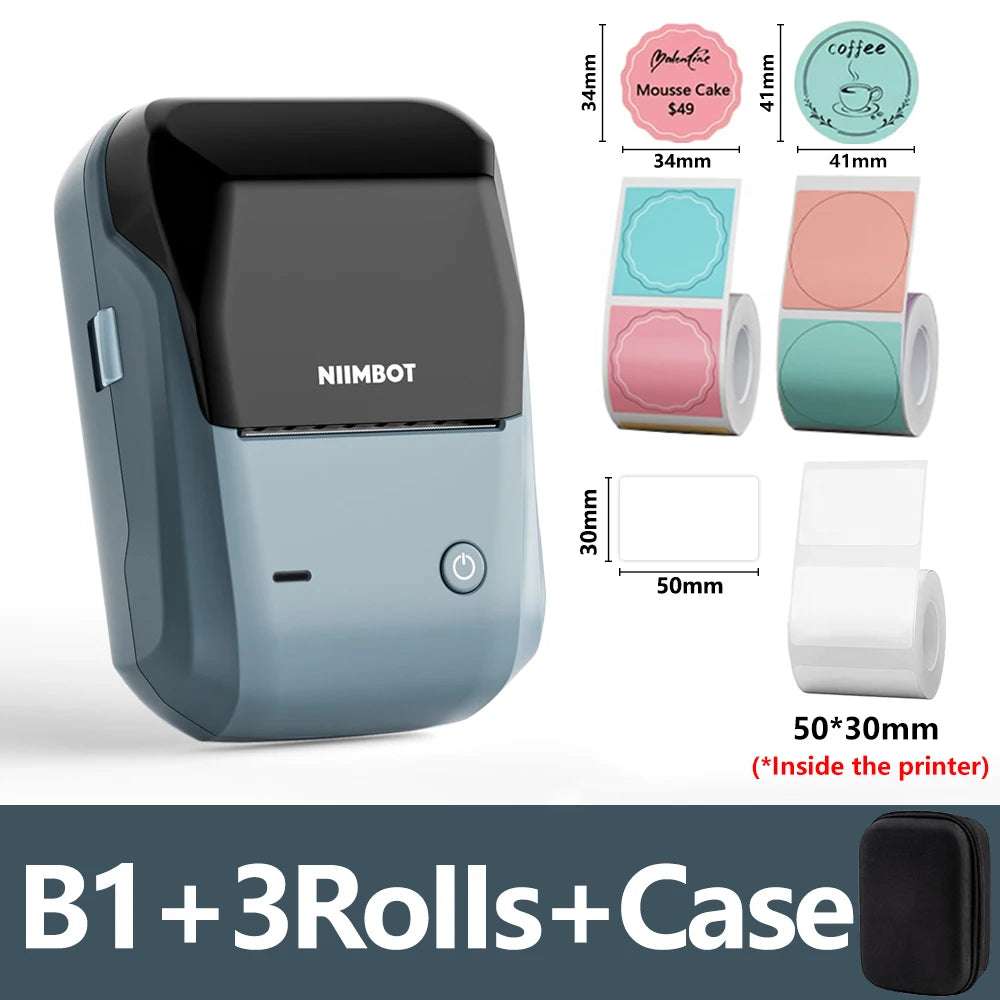 Niimbot B1 Portable Label Printer