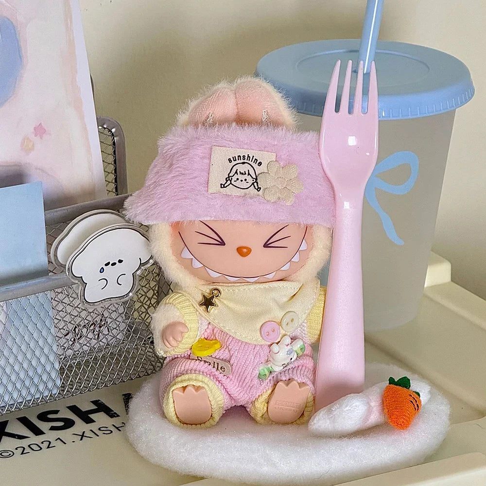 PopMart Labubu 15-17cm Doll Clothes Set