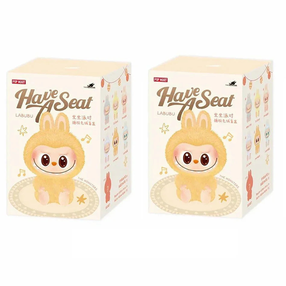 Labubu Macaron PVC Blind Box Keychain