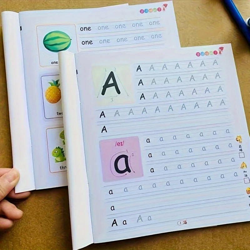 English ABC Writing Practice Books