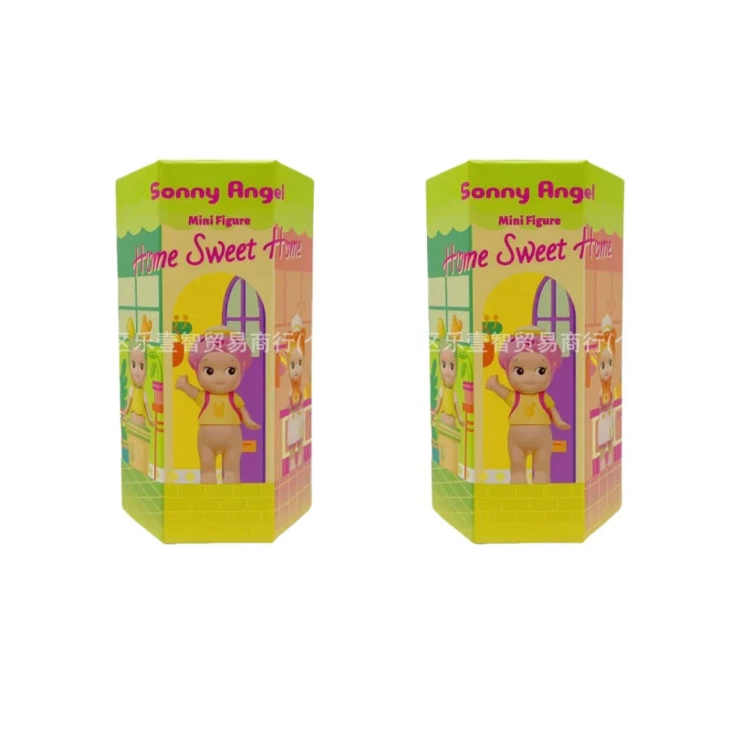 POP MART Labubu Doll Sonny Angel Home Box