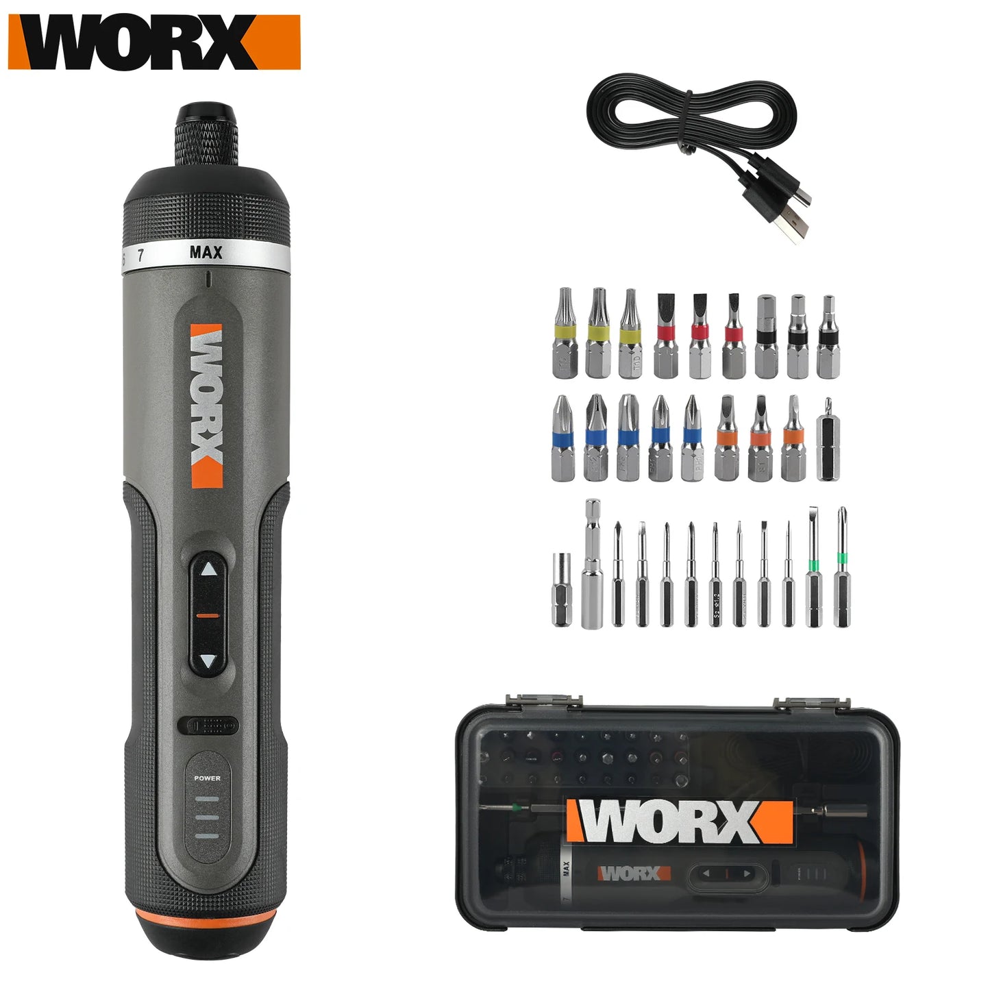 Worx WX242 30-Bit Screwdriver Set