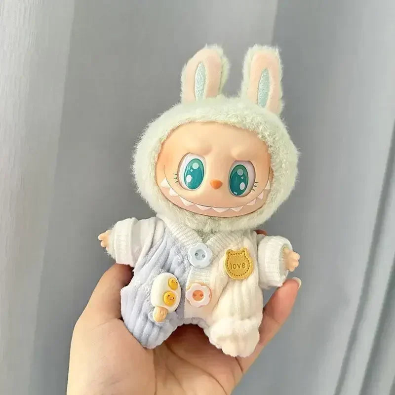 PopMart Labubu 17cm Doll Clothes Set