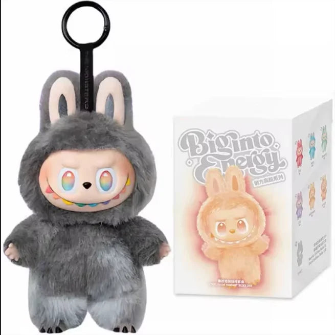 1:1 Quality Labubu Blind Box Monster Series Keychain
