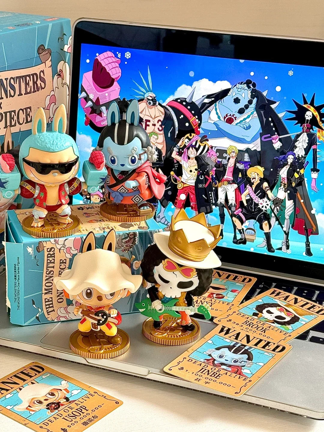 Original Labubu x One Piece Luffy Figure