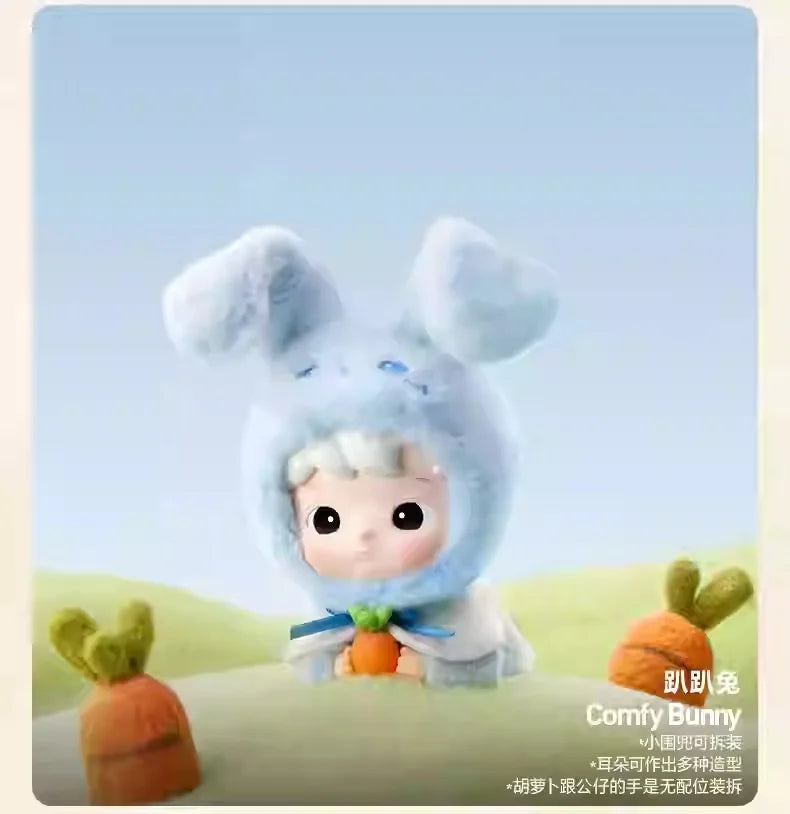 POP MART Labubu Doll Hacipupu Snuggle Series Box