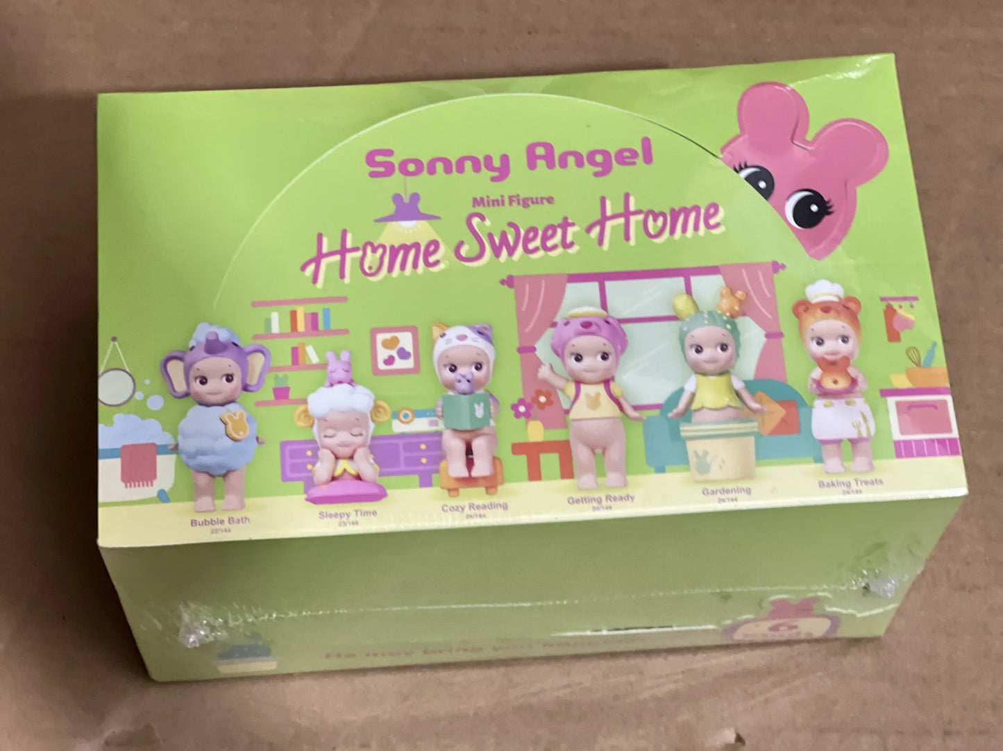 POP MART Labubu Doll Sonny Angel Home Box