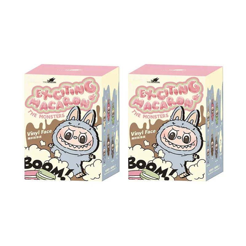 PopMart Labubu Heartbeat Macaron Face Blind Box Pendant