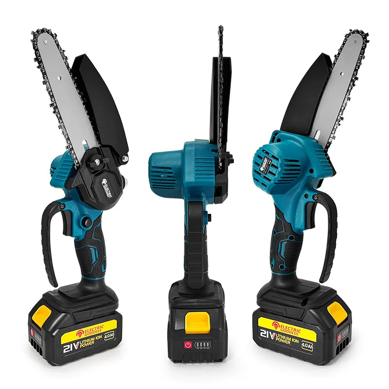 6-Inch Mini Cordless Electric Chainsaw