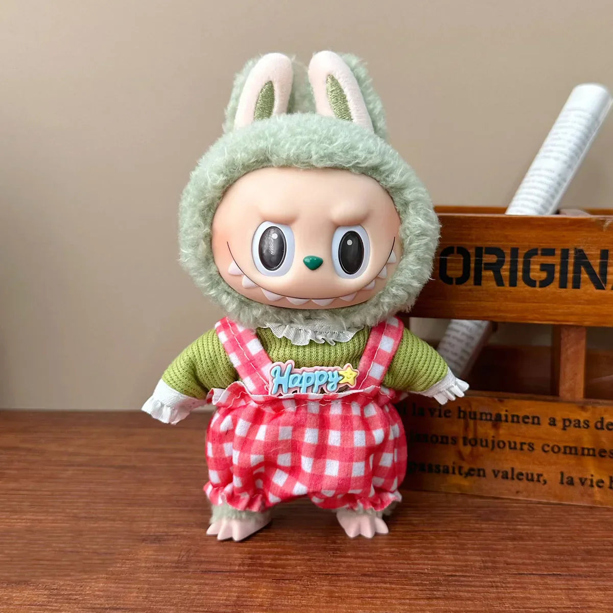 POPMART Labubu V1 V2 Devil Outfit Dress Set