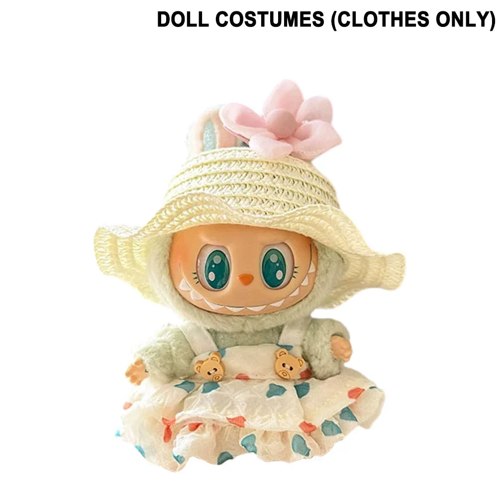PopMart Labubu Plush Doll Clothes Set