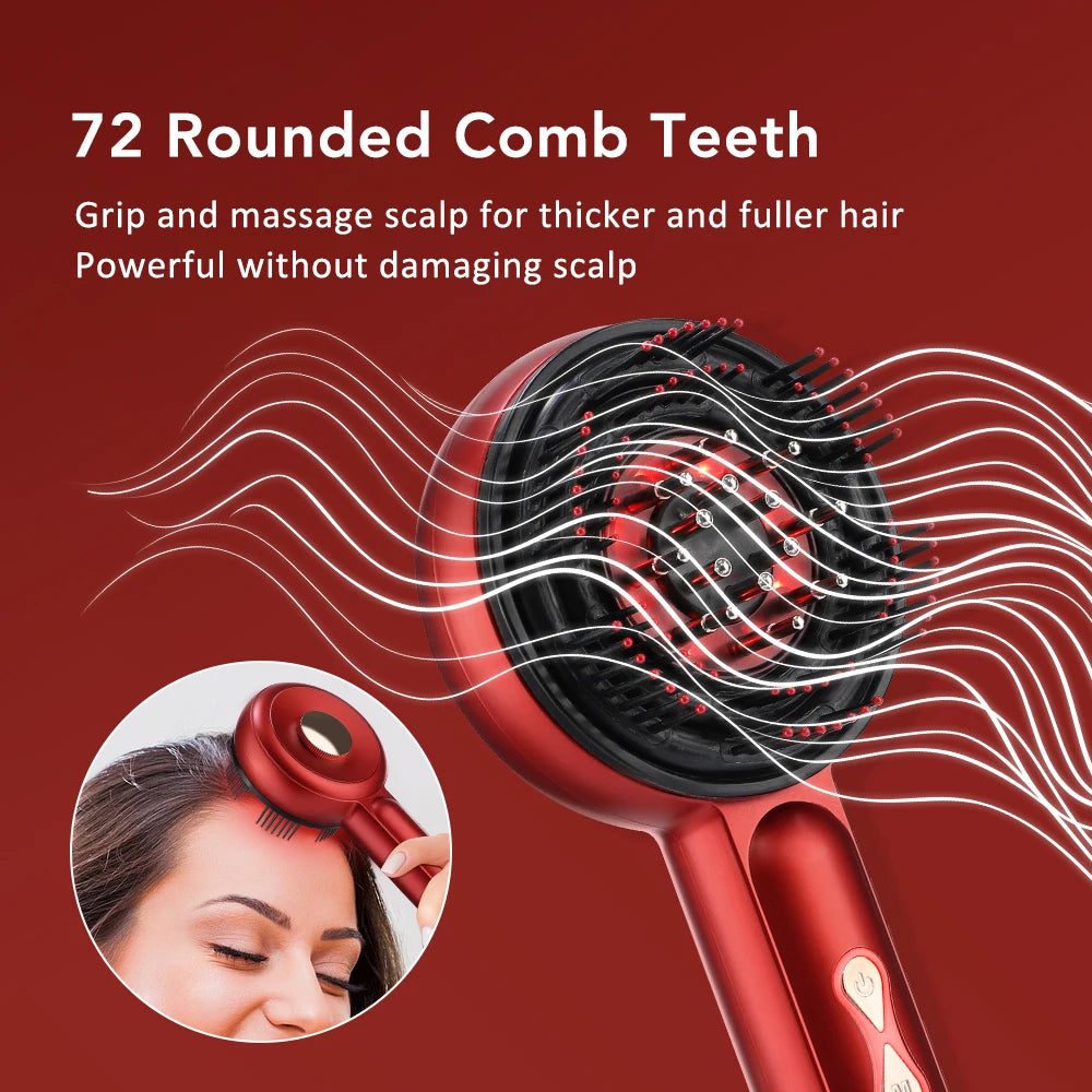 Electric Microcurrent Red Light Comb