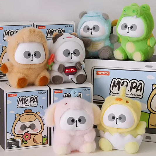 POP MART Labubu Doll Mr.Pa Animal Series Box