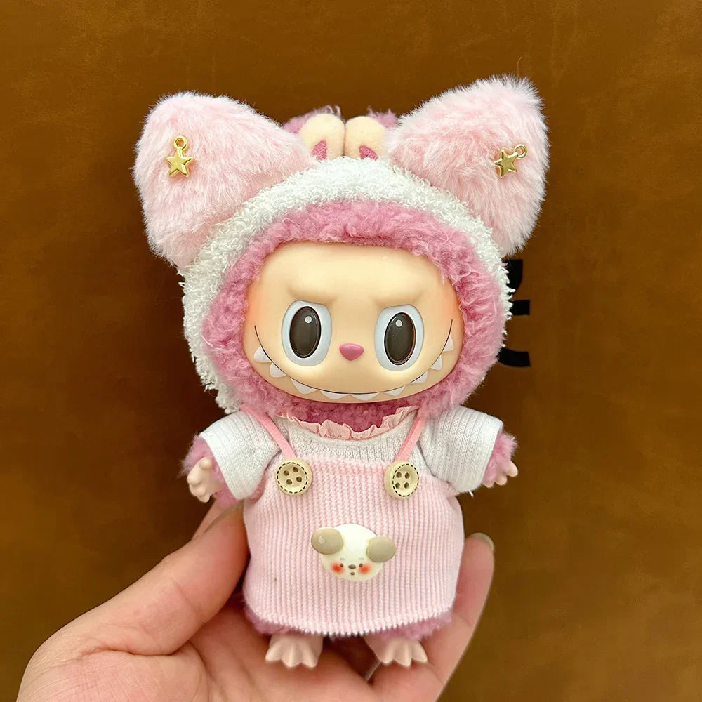 PopMart Labubu 15-17cm Doll Clothes Set