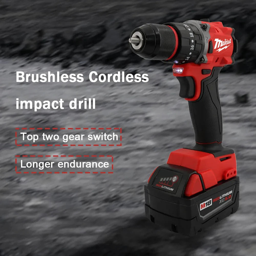Small Brushless Cordless Impact Drill