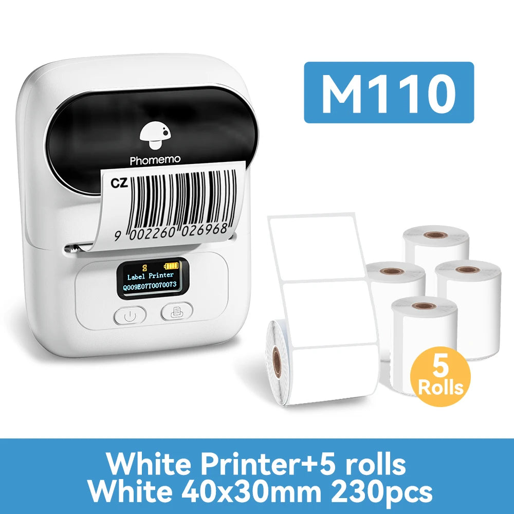 Phomemo M110 Mini Label Printer
