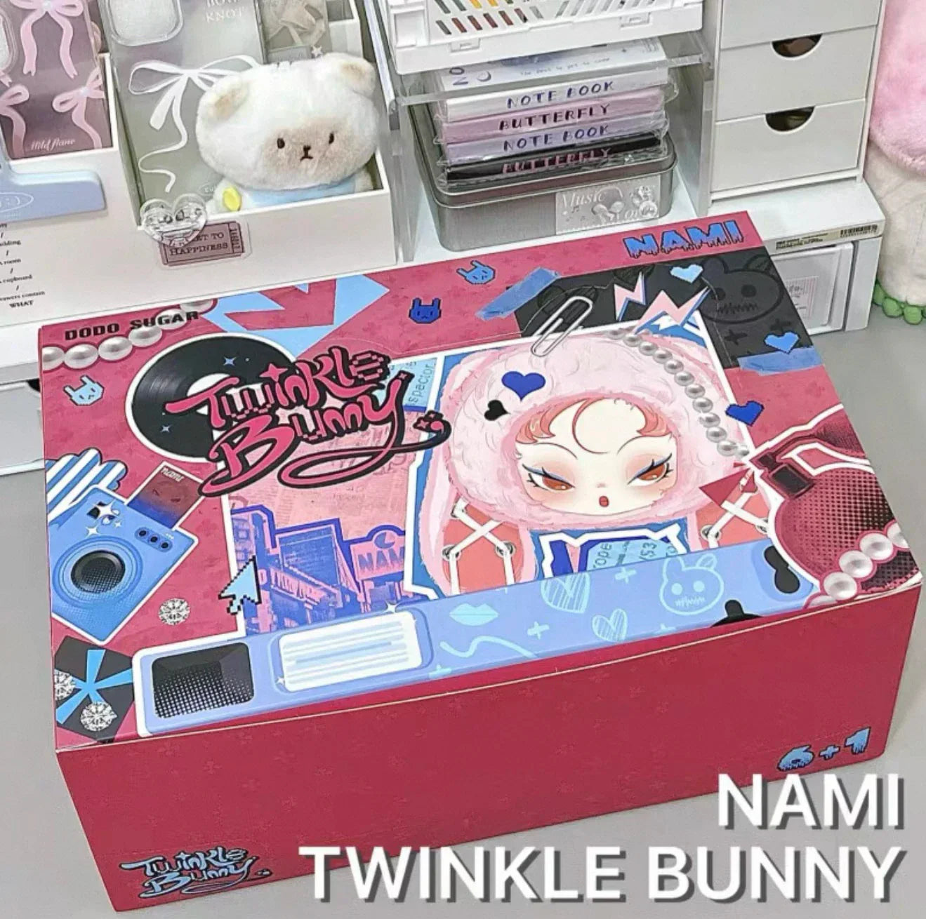 POP MART Labubu Doll Dodo Nami Bunny Box