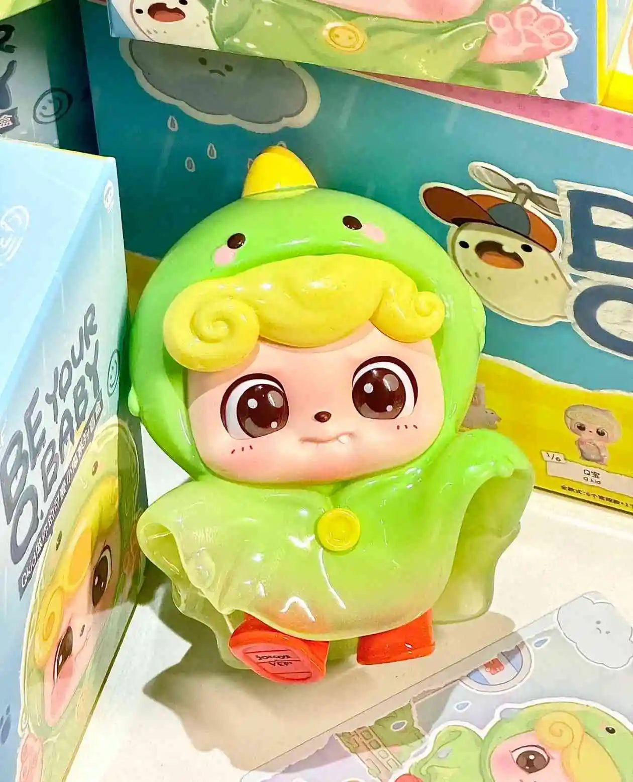 POP MART Labubu Doll Q.Kid Q.Baby Blind Box