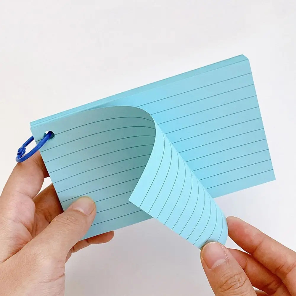 Binder Loose-Leaf Flash Cards