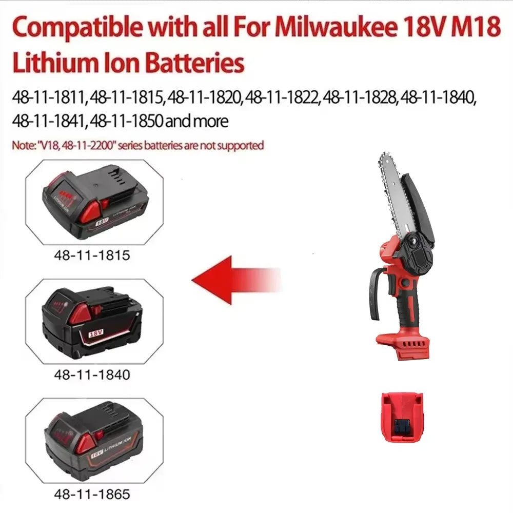 Mini Cordless Electric Chainsaw Tool
