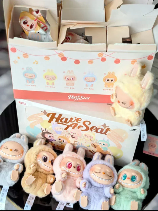 PopMart Labubu Macaron With Seat Blind Box