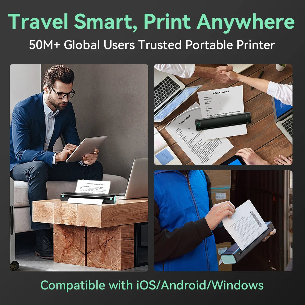 Phomemo M08F Wireless Label Printer