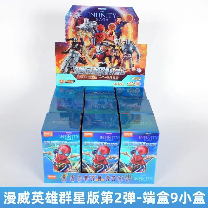 POP MART Labubu Doll Blokees Iron Hero Box