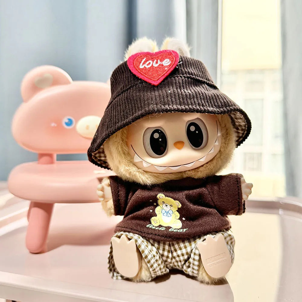 PopMart Labubu 17cm Doll Clothing Set