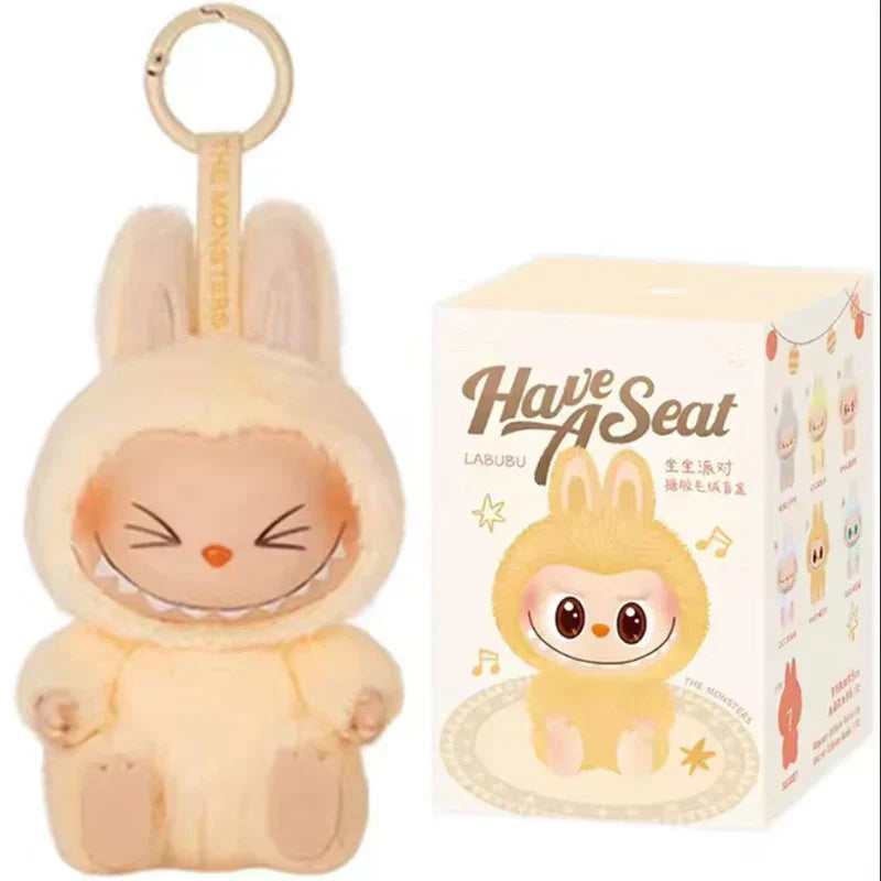 1:1 Quality Labubu Blind Box Monster Series Keychain