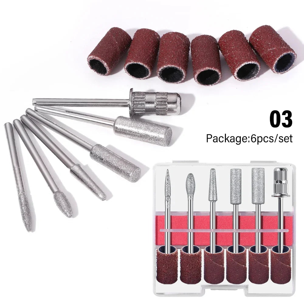 6-in-1 Electric Nail Drill Set