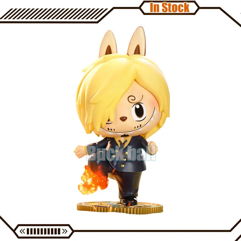 Original Labubu x One Piece Luffy Figure