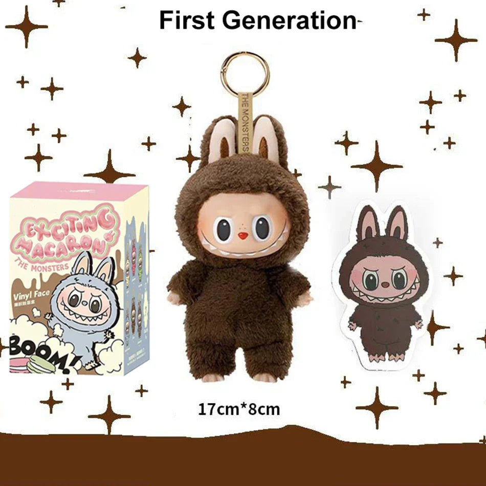 PopMart Labubu Plush Doll Cute Keychain Toy