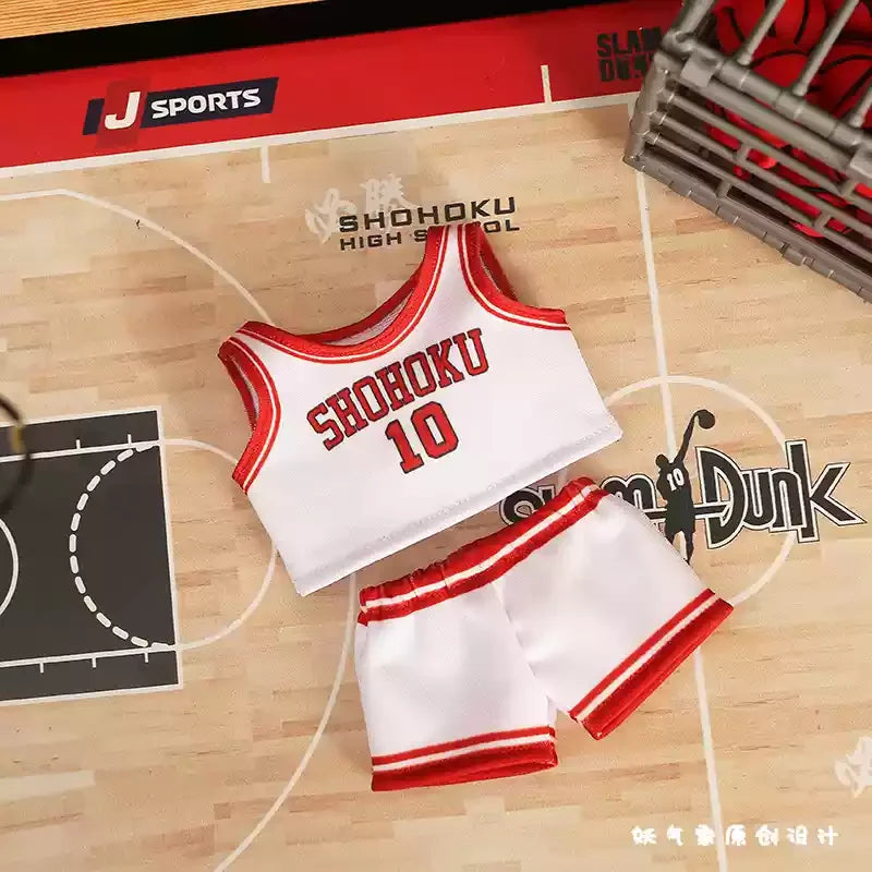 Slam Dunk Labubu Cosplay Doll Set