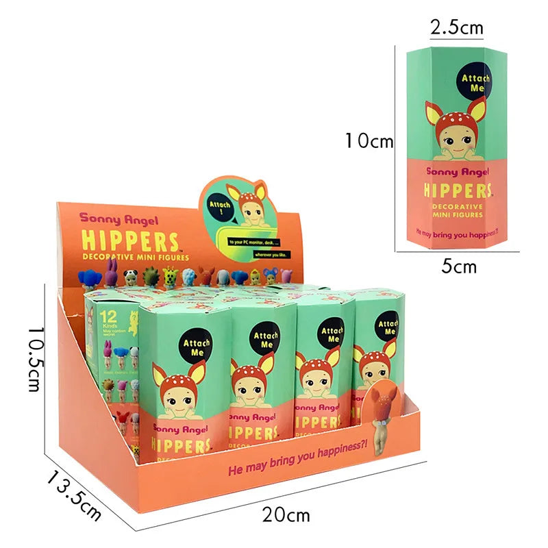 POP MART Labubu Doll Angel Hippers Box