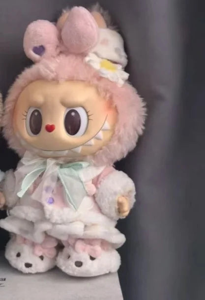 Expected July Labubu 17cm Doll Pajama Outfits
