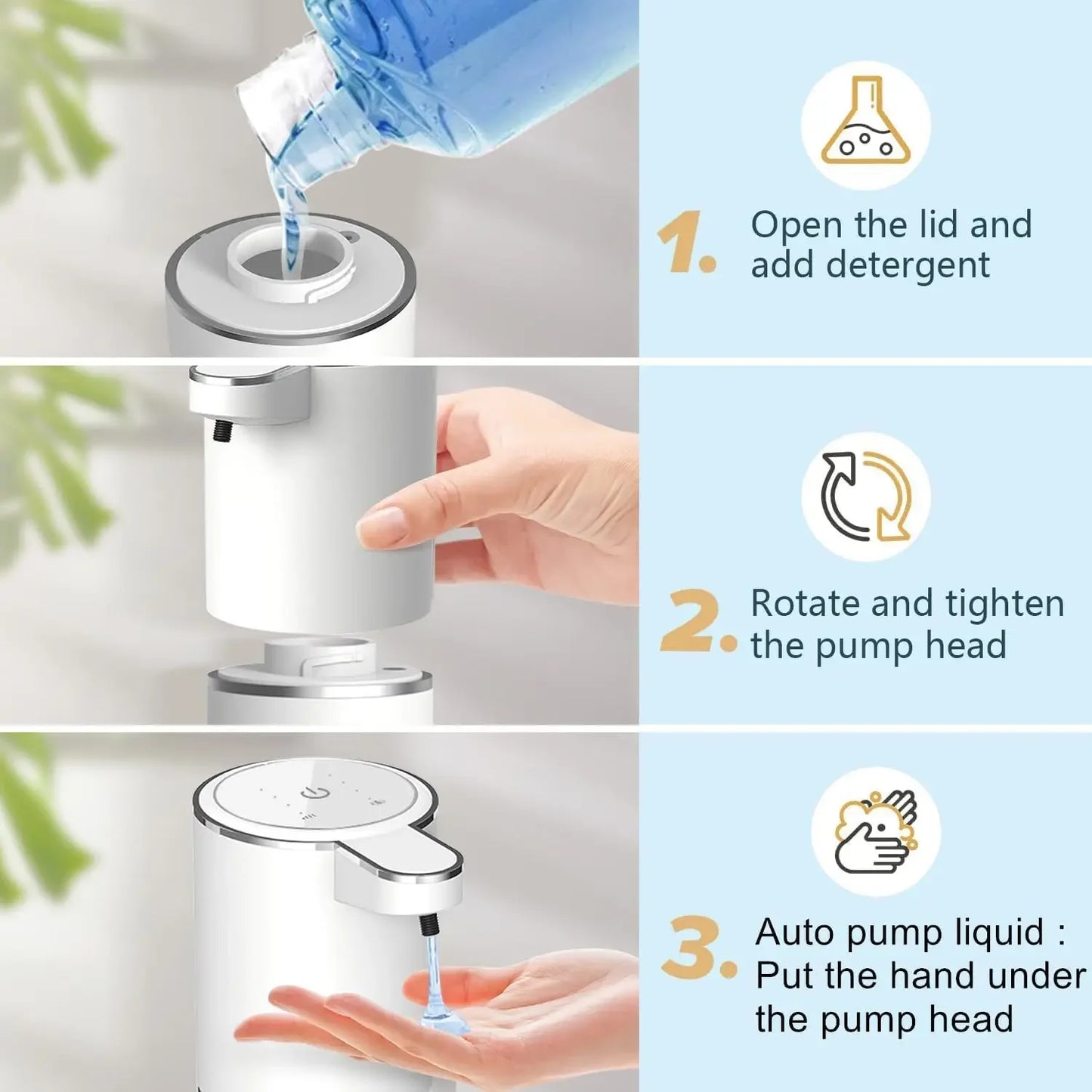Touchless Automatic Foam Soap Dispenser