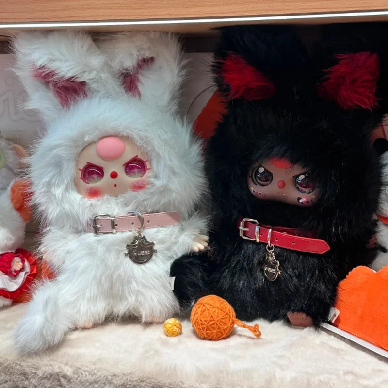 POP MART Labubu Doll Baby Three Migo Box