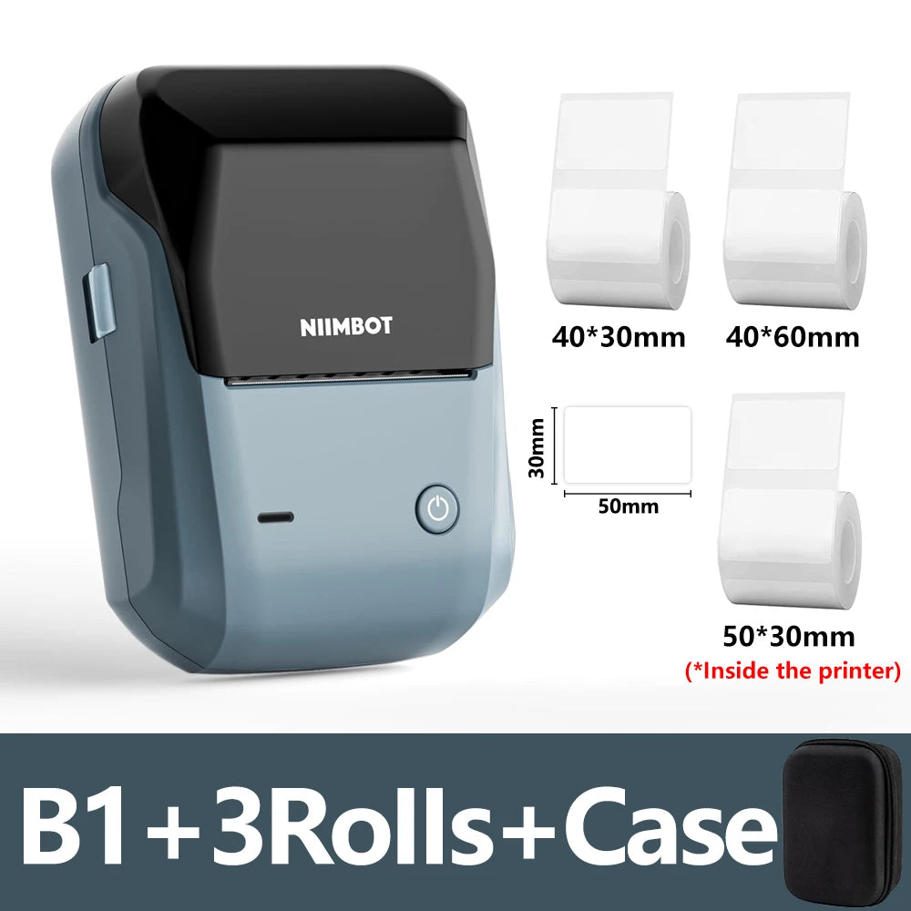 Niimbot B1 Portable Label Printer