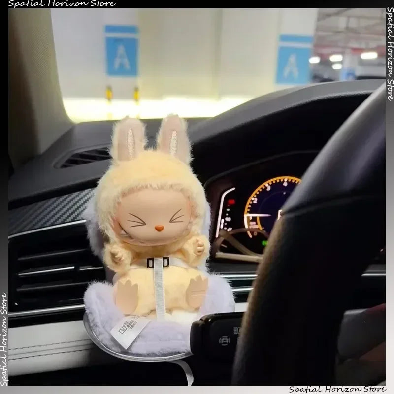 PopMart Labubu Plush Vinyl Doll Car Seat
