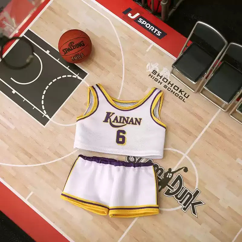 Slam Dunk Labubu Cosplay Doll Set