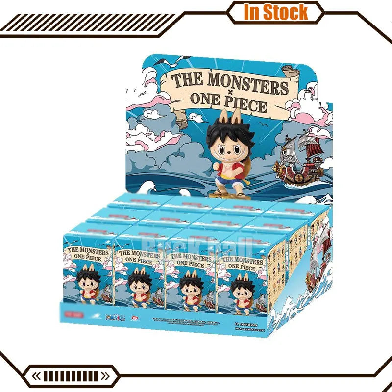 Original Labubu x One Piece Luffy Figure