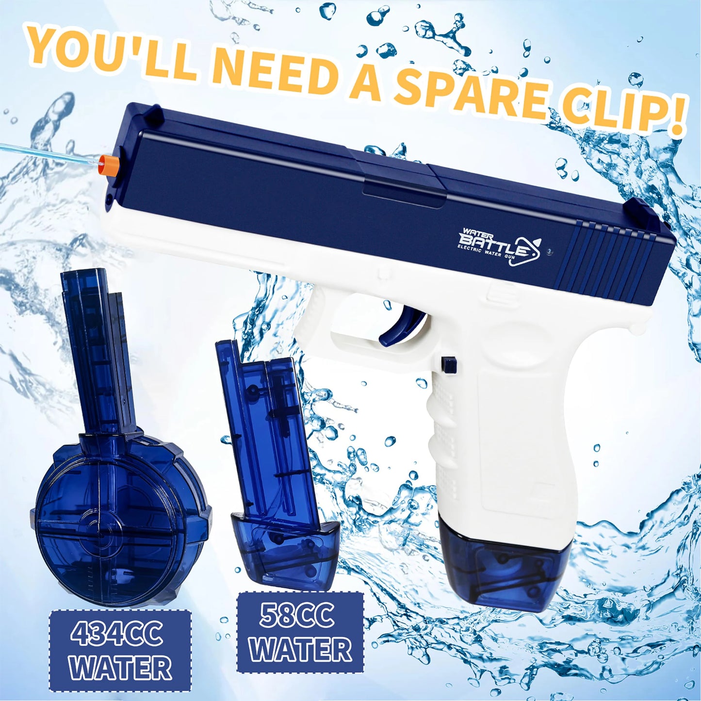 Rechargeable Electric Automatic Water Gun