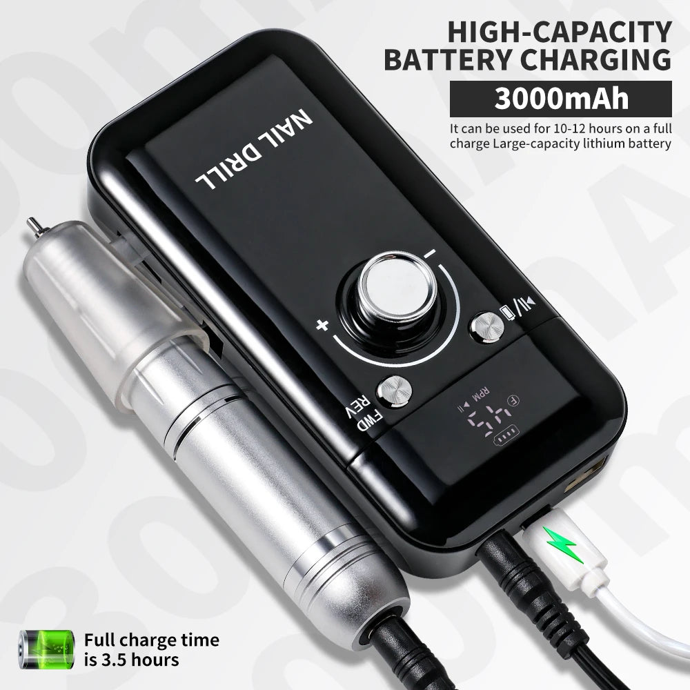 Professional 45000RPM Electric Nail Drill